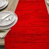 Červená vánoční domácí jídelní stůl Stolní běhoun Dekorace Příslušenství Toaletní stolek Obdélníková podložka pod stůl Kreativní dárek k roku