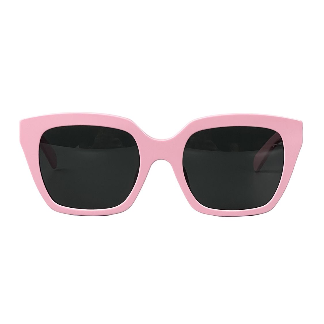 

Celine Side Logo Letter Acetate Square Sunglasses Women sunglasses Pink CL40198F-5674A Basic Packaging-Eyeglass Case+Box