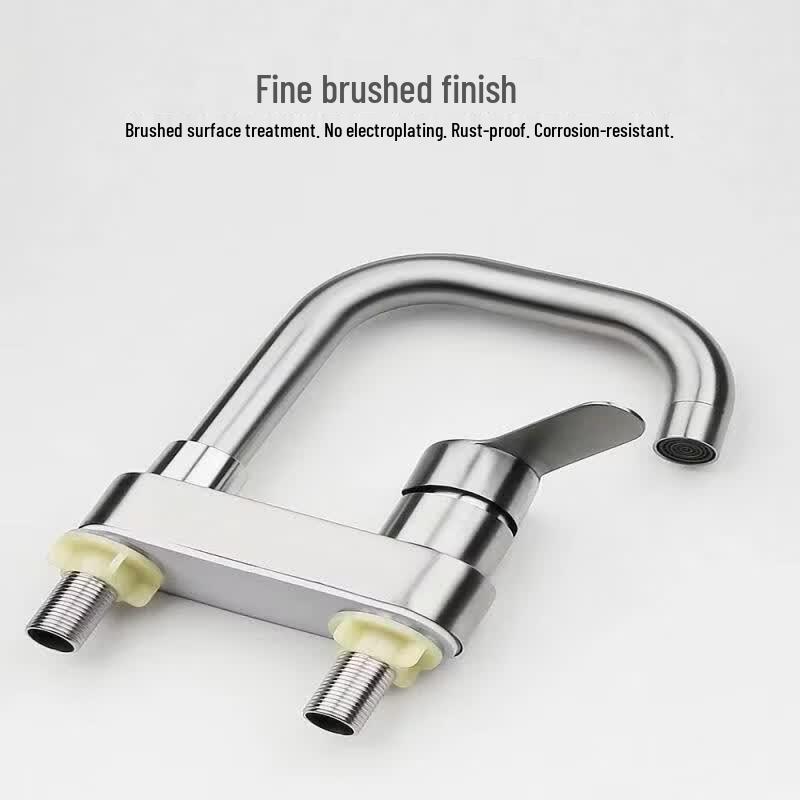 OEING Stainless Steel Hot & Cold Basin Faucet