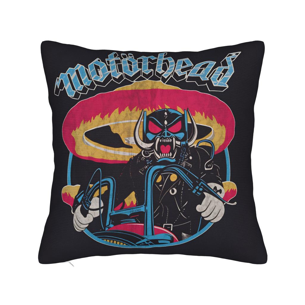 Pillow Case Rock band M-Motorhead Design Pillow Cover For Sofa Couch Bed Living Room Morden Pillowcases