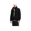 Under Armour Mission Solid Color Stand Collar Fleece Training Jacket Men Jacket Black 1378844-001