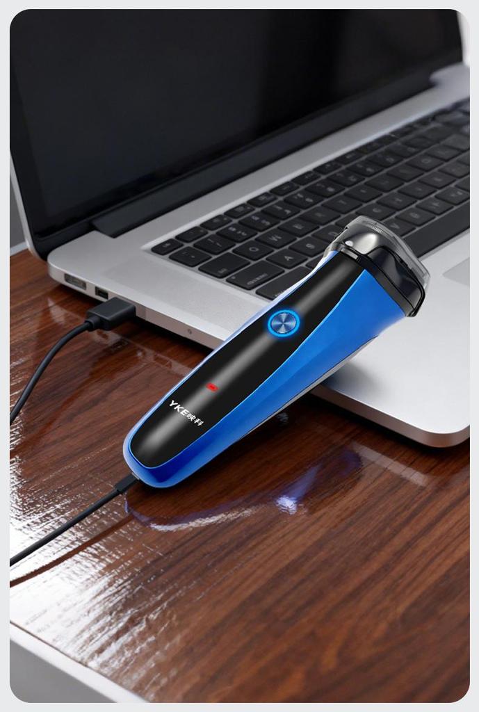 Rechargeable Electric Shaver and Beard Trimmer for Men