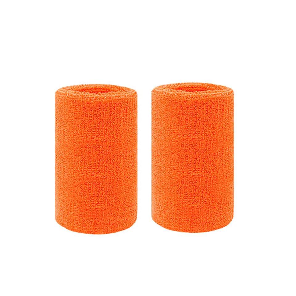 Aolikes 1 Pair Towel Sports Wristbands Tennis Sweat Bands Wrist Guard For Basketball Volleyball Padel Fitness Sweatbands Wrap