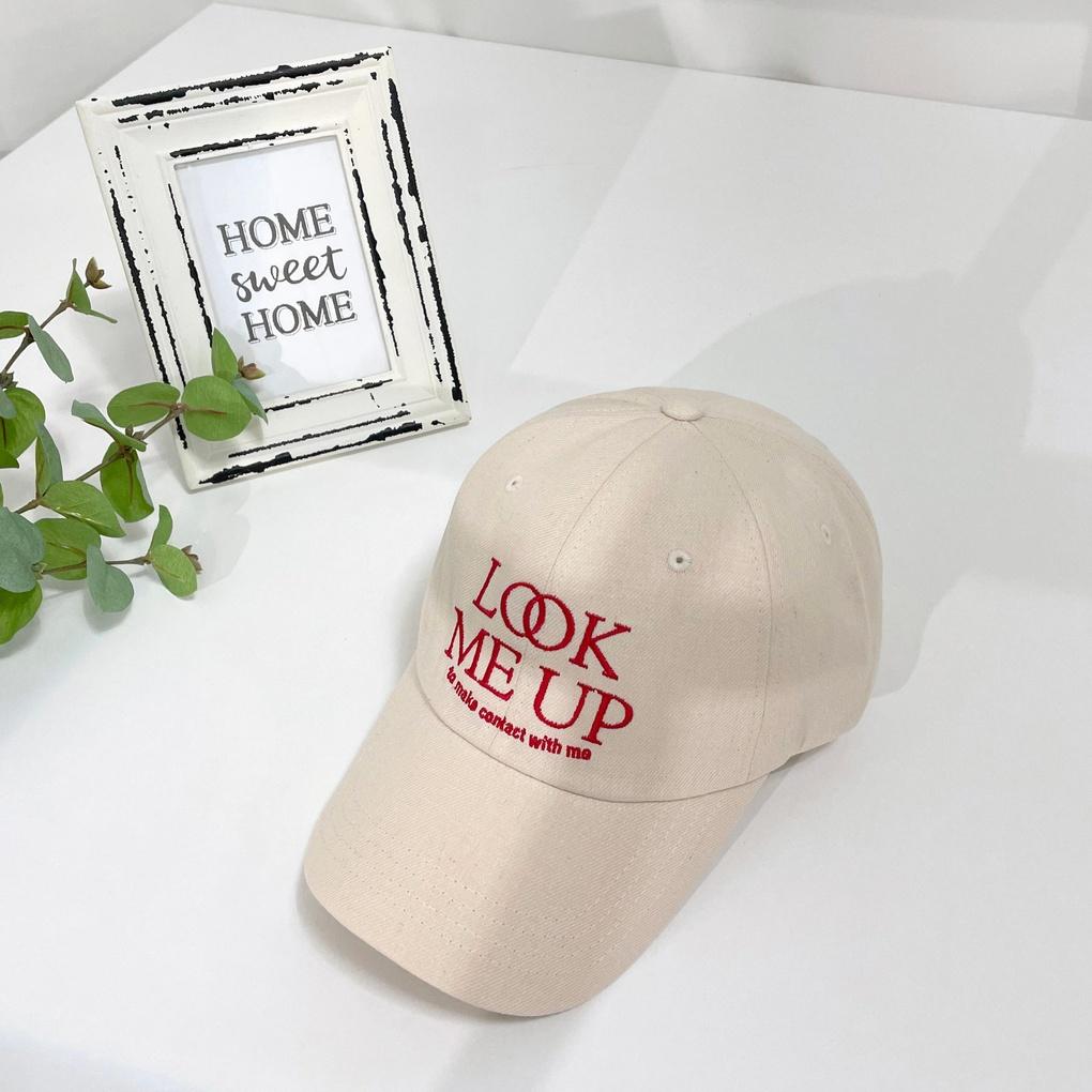 Women's and Men's Daily Look Me Up Linen Ball Cap Baseball Hat