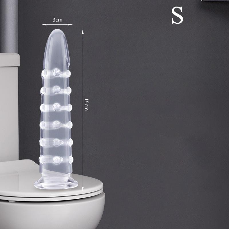 Particle Dildo Penis Vaginal Massage Orgasms Female Masturbator Anal Dildo Butt Plug Sex Toys for Men Women Products