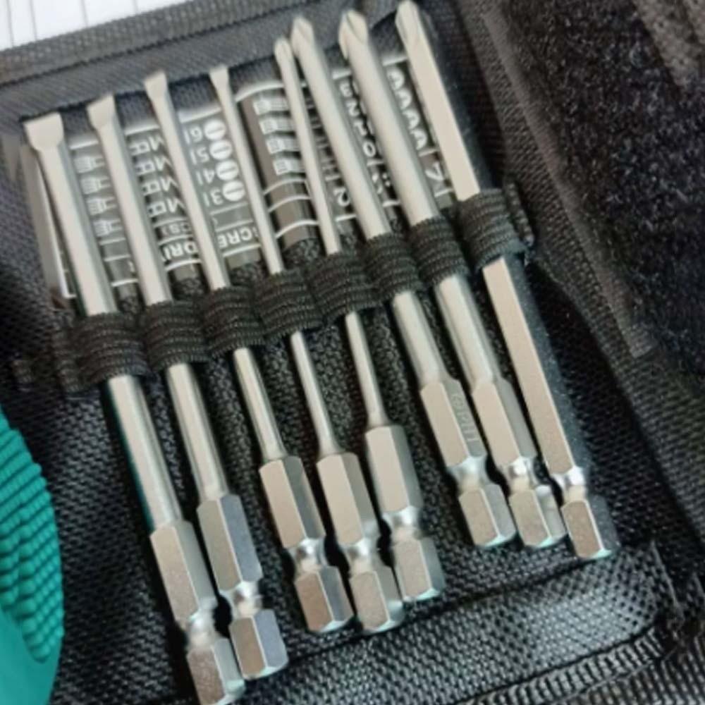 Magnetic Tip Screwdriver Set Knock-Through Handle Flat-head Screwdriver  Appliances Repair
