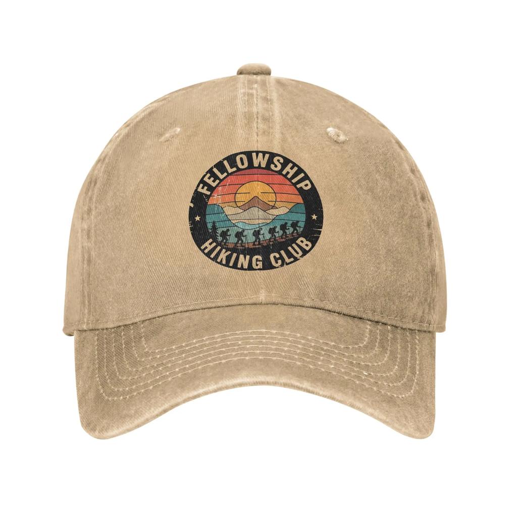 Fellowship Hiking Club Accessories Baseball Cap Unisex Casual Caps Hat Adjustable Sun Cap