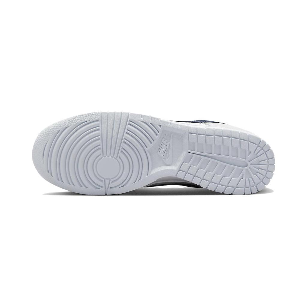 Nike Dunk Low White Grey Navy Aqua Mini Swoosh Sneakers Skate Shoes FJ4227-001