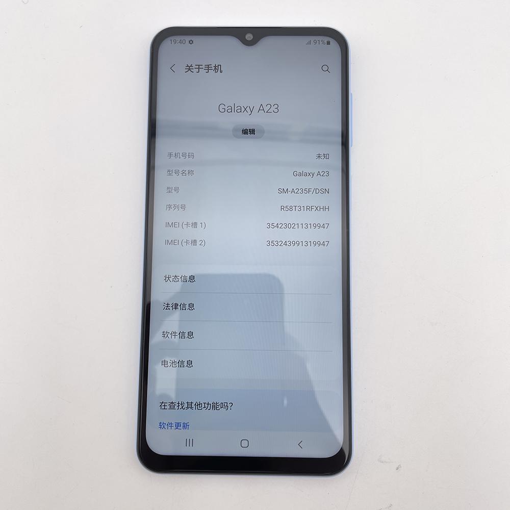 95% new Refurbished Samsung Galaxy A23 A235F Original Unlocked Octa-core 6GB RAM 64GB ROM 50MP 6.6'' 5000mAh Smartphone