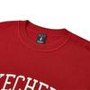 Skechers Colorful Casual Series Comfortable Versatile Classic Crew Neck Pullover Sweatshirt Unisex sweatshirt Pale-Red L124U031-03LC