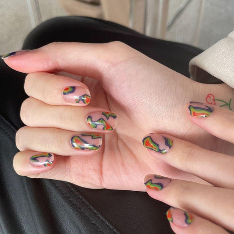 UUUUU. Rebecca gel nails Rebecca