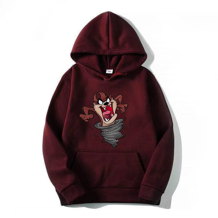 Taz-Mania Hoodie Men Women Sweatshirt Print Unisex Streetwear Hip Hop Style New Autumn Winter Fashion Hip Hop Tops Clothes Male