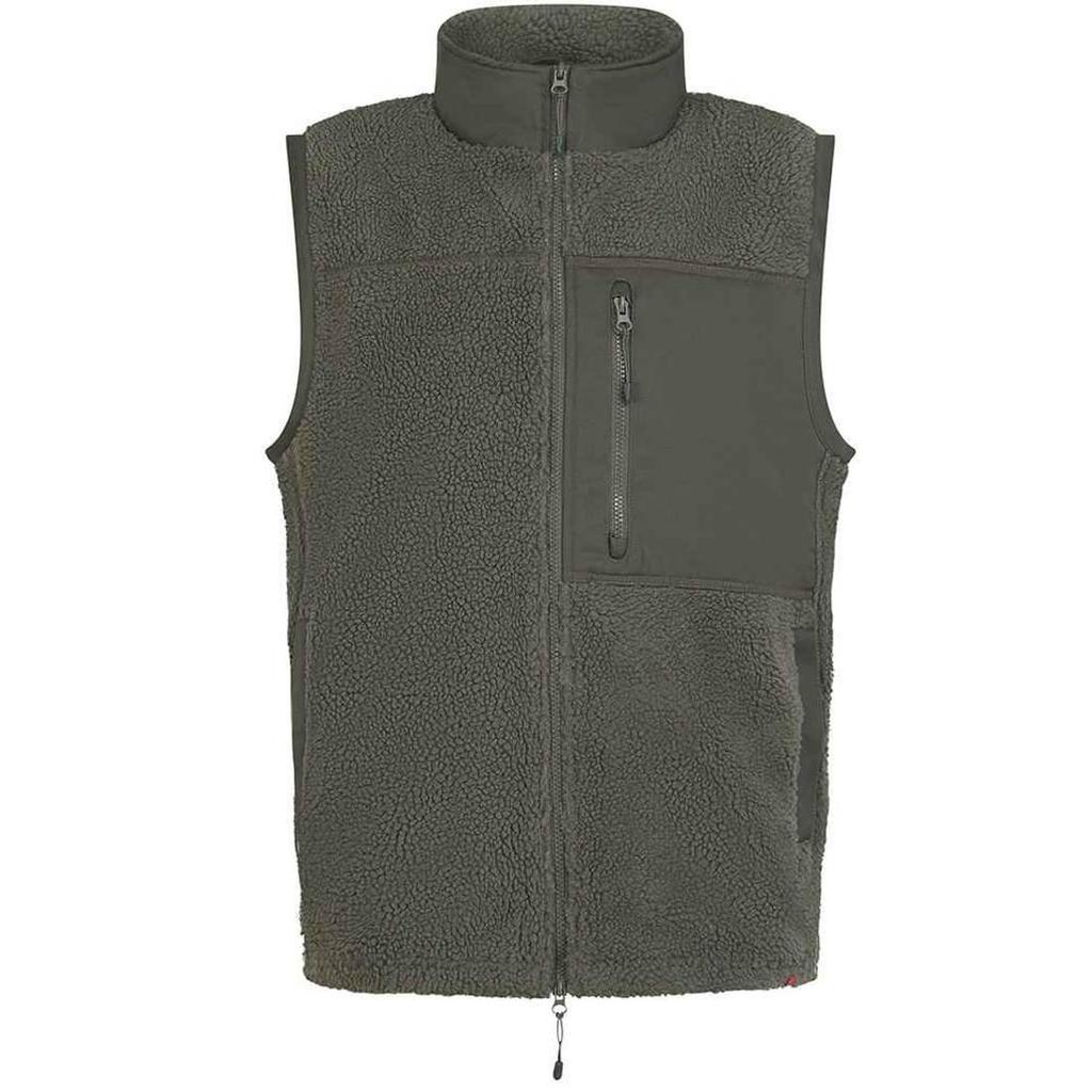 Front Row Unisex Adult Sherpa Recycled Vest