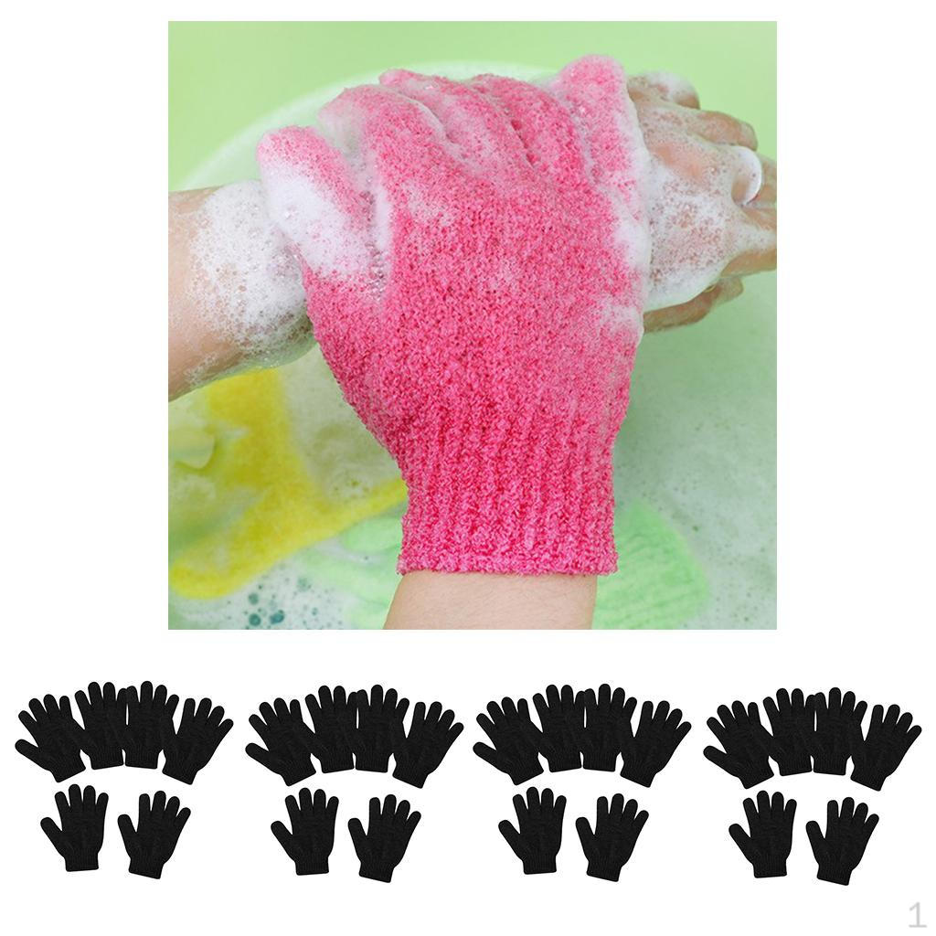

24-piece Peeling Bath Gloves Shower Cleaning Smooth Hind Leg for Care