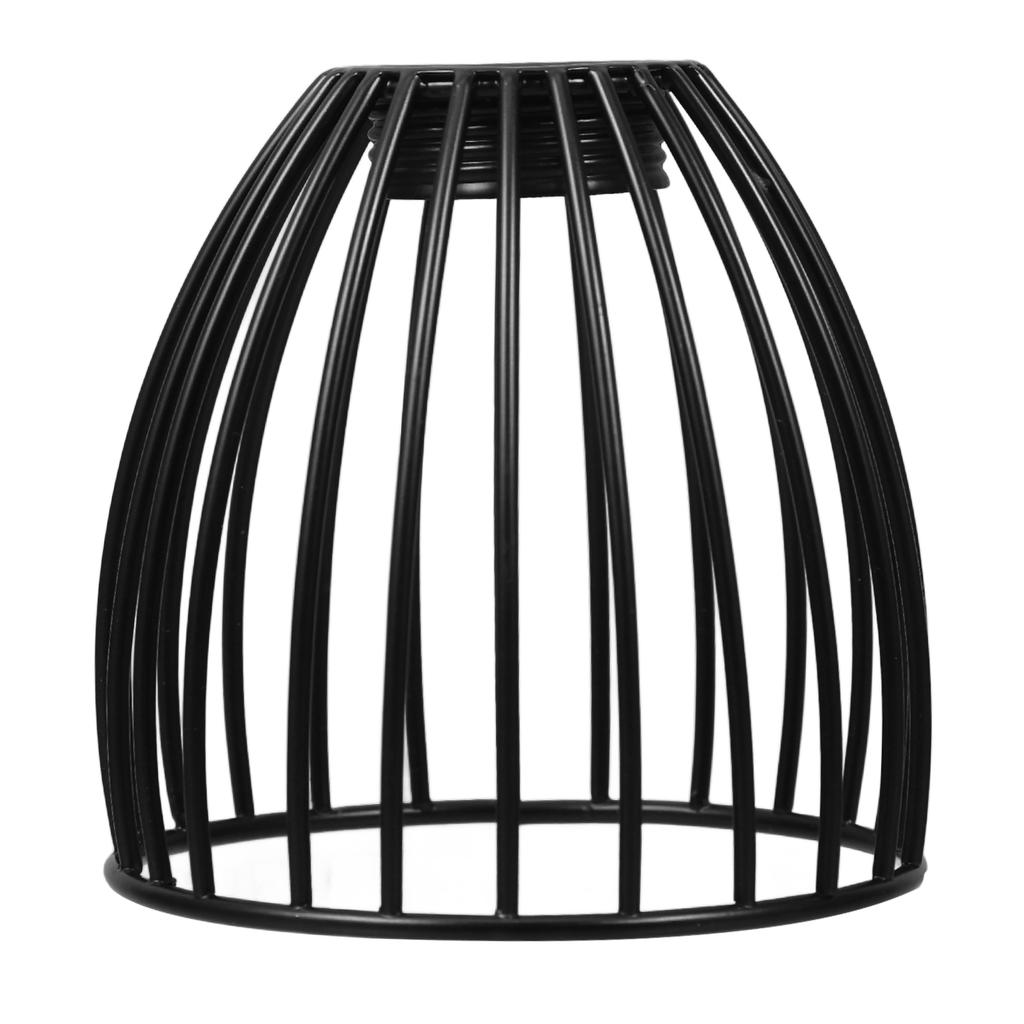 1pc Wrought Cage Lampshade Metal Drum Light Shade For Table Wall Floor Lamps Home Decor Hardware Hanging Bulb Cover