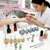 5pcs/set Aurora Butterfly Magnetic Nail Tip Display Stand For Manicure Press-On Nails Training Gel Nail Polish Nail Tip Display