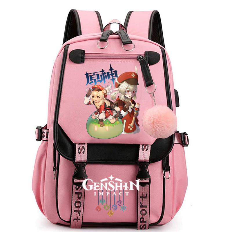 3-teiliges Schulrucksack-Set für Schüler Große Kapazität Oxford-Stoff Schultasche mit Schultergurt und Federmäppchen