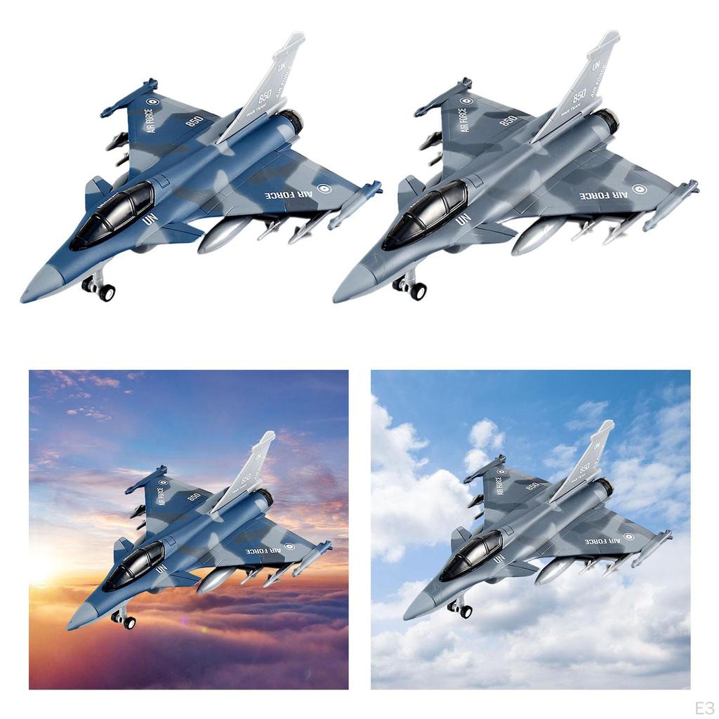 Aircraft Toy Airplane Pull Back Collection Fighter Jet Diecast Alloy Model Plane