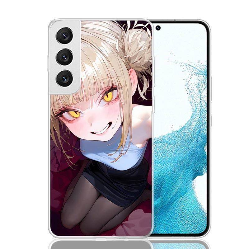 Himiko Toga My Hero Fashion Phone Case For Samsung Galaxy S26 S25 Edge S24 S23 FE S22 Ultra S21 Plus S20 + Fundas Cover Coque Ga