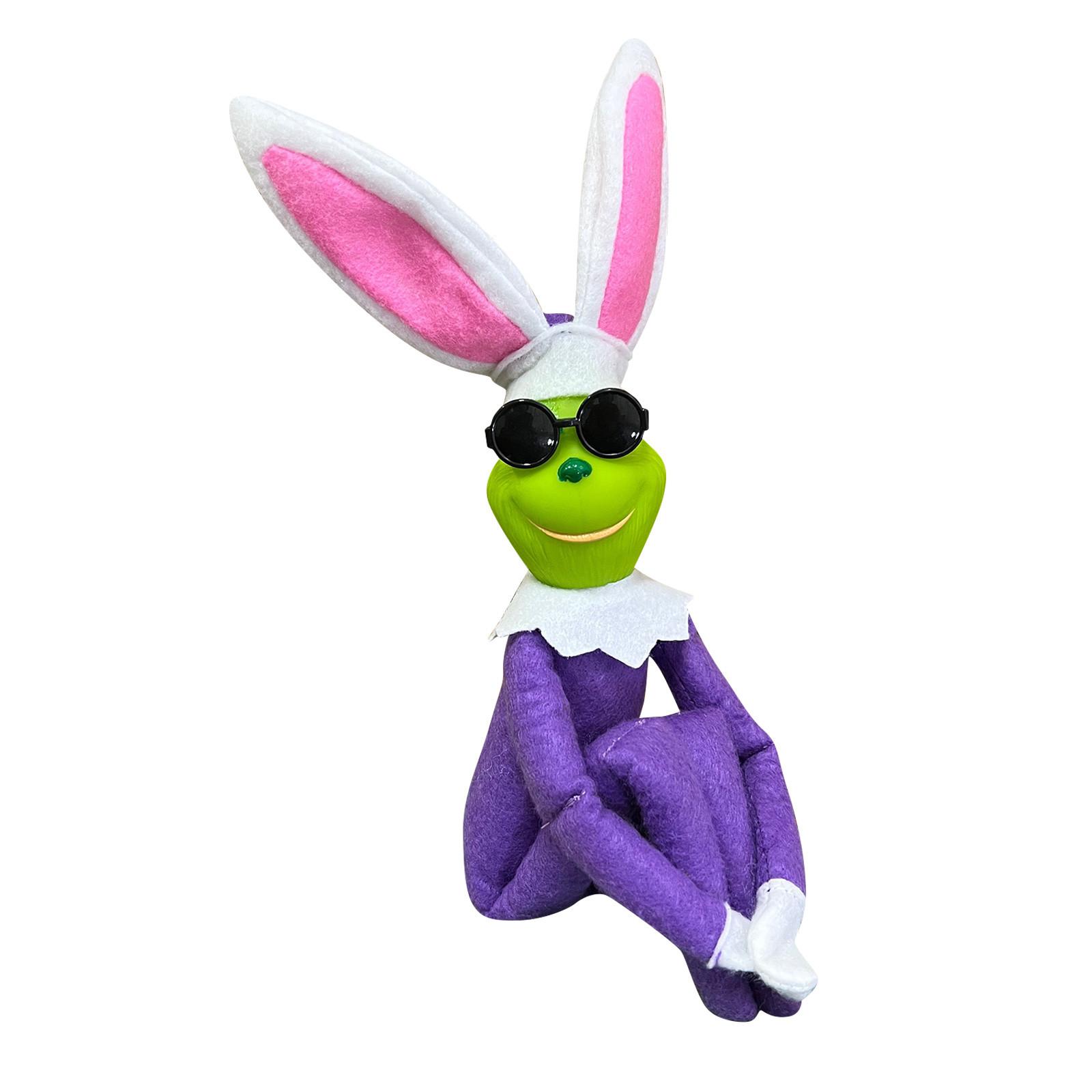 

Easter Bunny Charm Pendant Easter Decoration Home Decoration Gift Ornament One Size фиолетовый