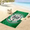 Sk Rapid Wien Print Beach Towel Large Soft Quick Dry Towel For Beach Camping Swimming