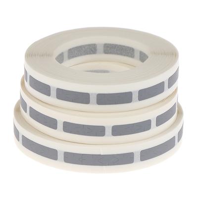 1000 Stück/Rolle Manuelle Rubbelsticker Etiketten Graues Band Auf Rollen Kodierungs-Overlay-Folie Spiel Hochzeit
