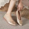 Pointed Toe Slip-on Rhinestone Shoes for Women Korean Style Spring Offer Low Price Casual High Quality Fashion Young Woman Flats