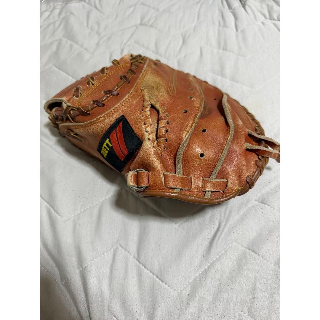 Used Precious ZETT softball catcher s mitt left BRC-3732