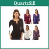 Fashion Women Slim Fit Long Sleeve Blouse Shirt Casual Cotton T-shirt For Effortless Style