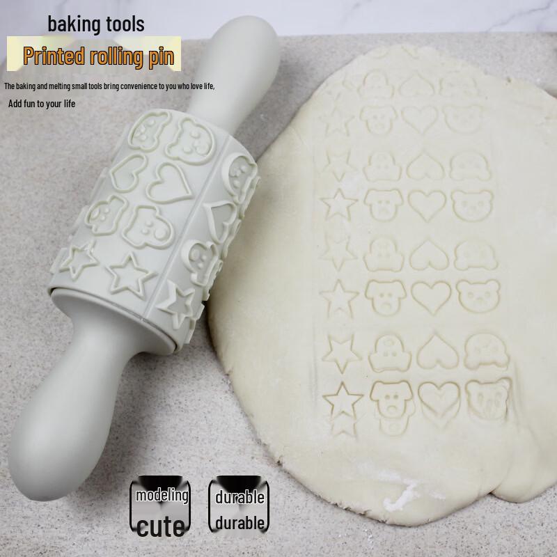 ZISIZ Embossed Rolling Pin