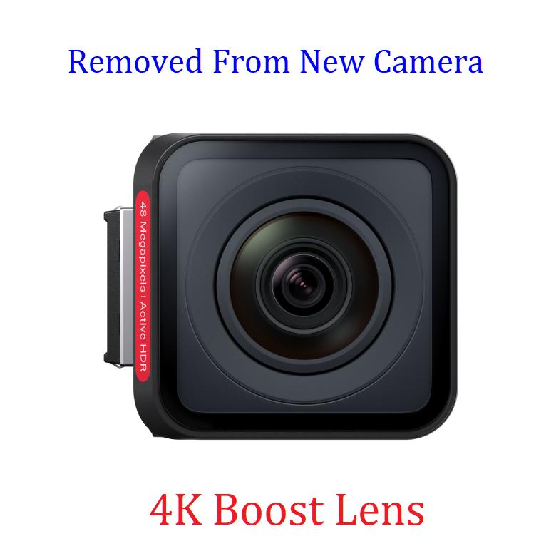 Insta360 ONE RS / R Core Lens 4K Boost Lens 360 1-Inch Wide Angle Lenses Repair Spare Parts For Insta 360 Accessories