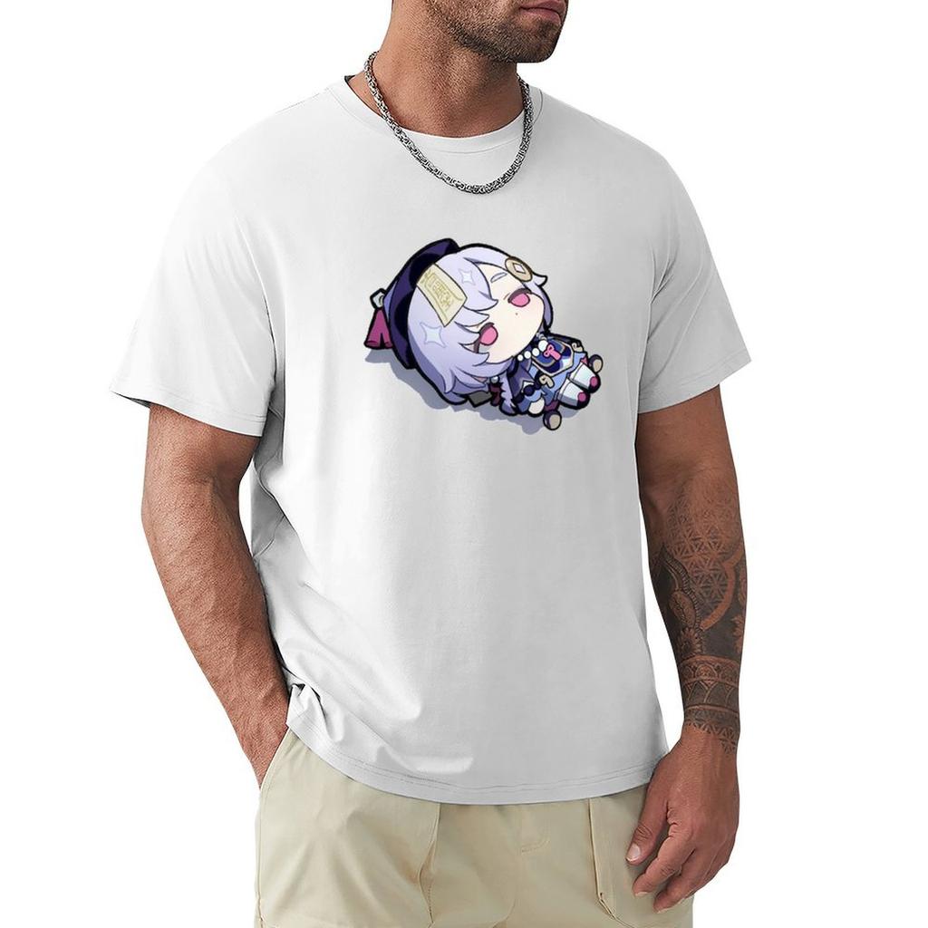 Qiqi Genshin Tshirt Modern Style Print Tshirt