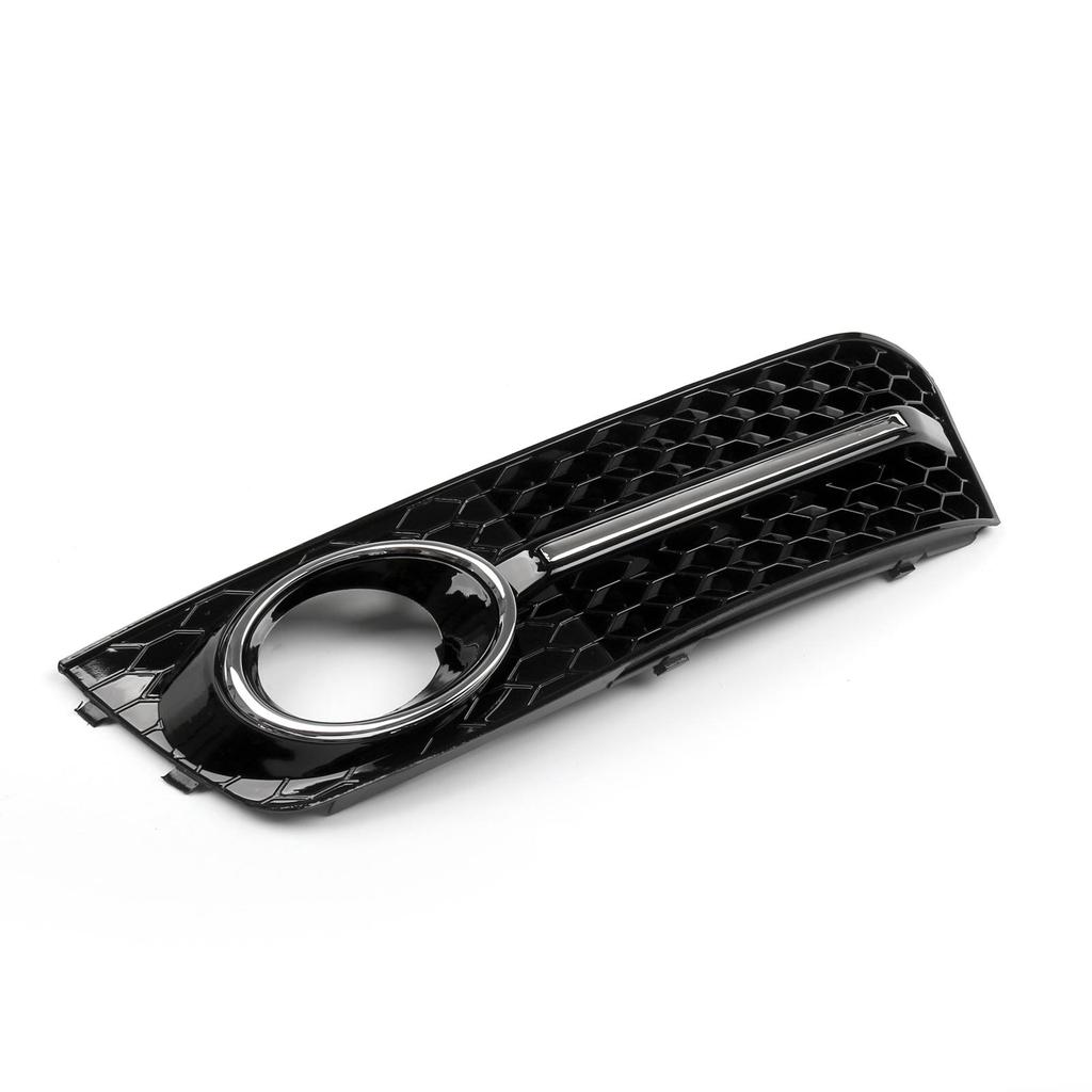 Chrome Honey Comb Fog Light Cover Grille Grills For A4 B8 2009-2012