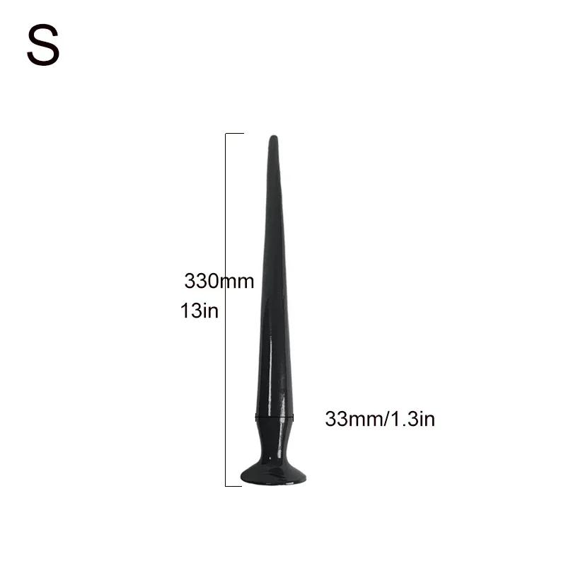 Long Anal Plug Dildo Super Soft Flexible Butt Plug Prostate Massage Anal Dilator Long Dick Ass Sex Toys For Men Women Couples