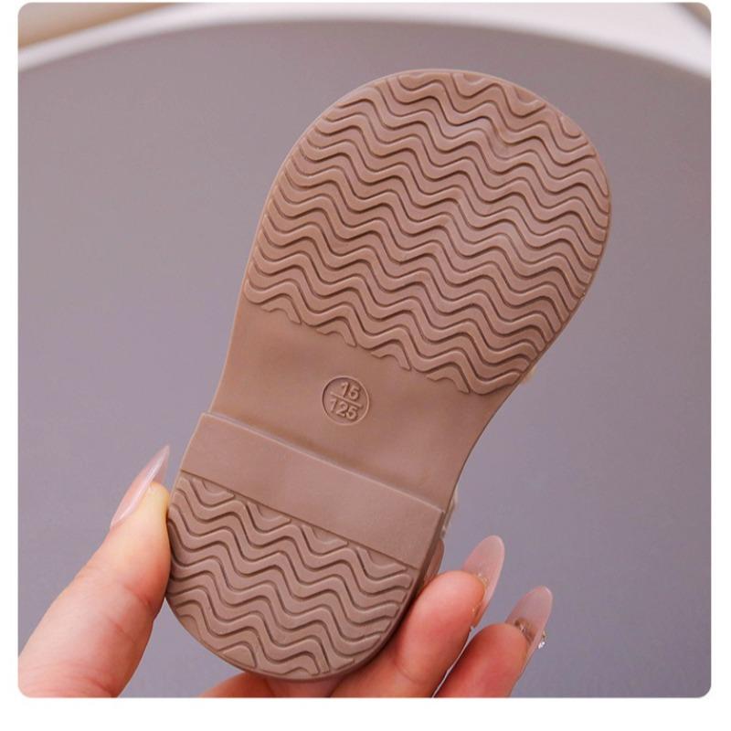 Girls' Princess Hollow-Out First Walkers Anti-Kick Baby Sandals for Toddlers Beach Shoes Girl's Dress Shoes
