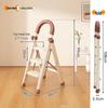 Portable Folding A-Frame Telescopic Ladder - Lightweight, Multi-Functional & Indoor-Safe