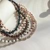 Women's Daily 7-Color High-Quality Raw Stone Mother-of-Pearl Necklace