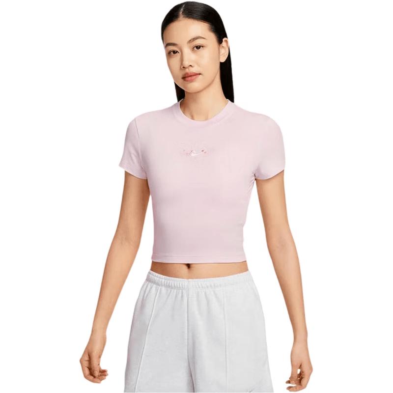Nike Women s Short Sleeve Casual T-Shirt IF2007-655 L красный