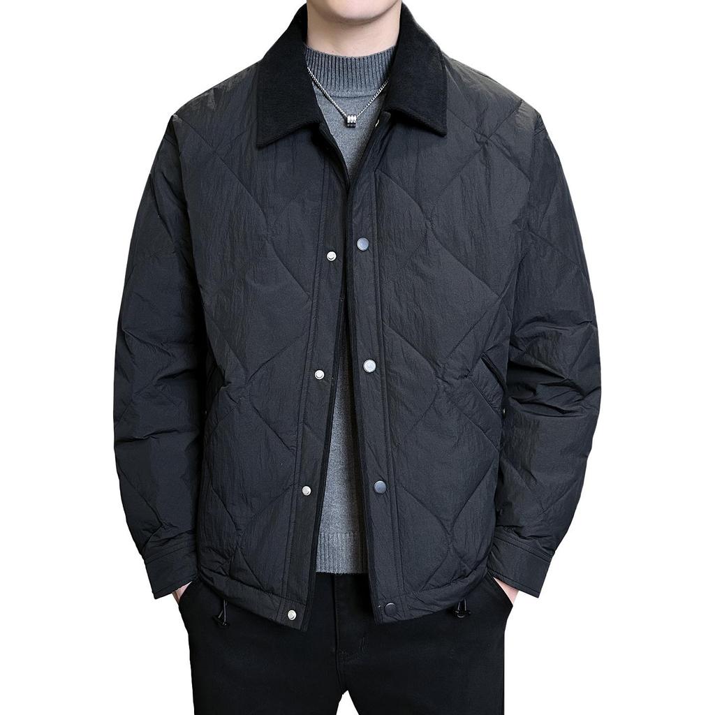 Men’s Trendy Lightweight Down Jacket | Winter 2025 Casual Style