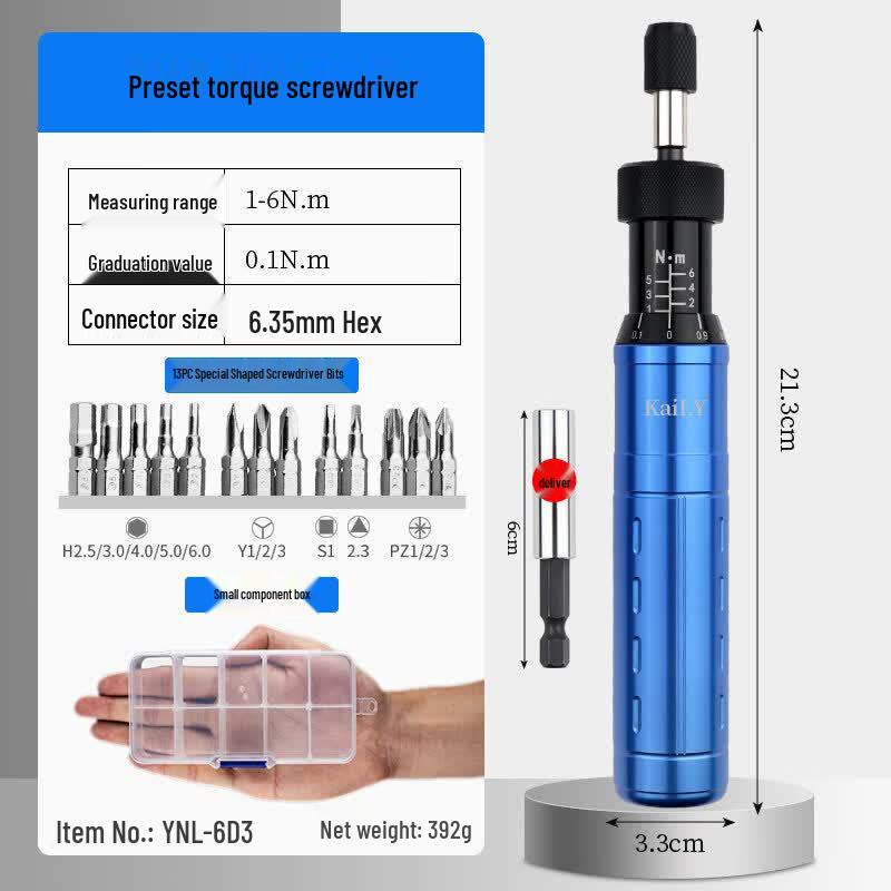 Rongyu 1-6Nm Adjustable Torque Screwdriver