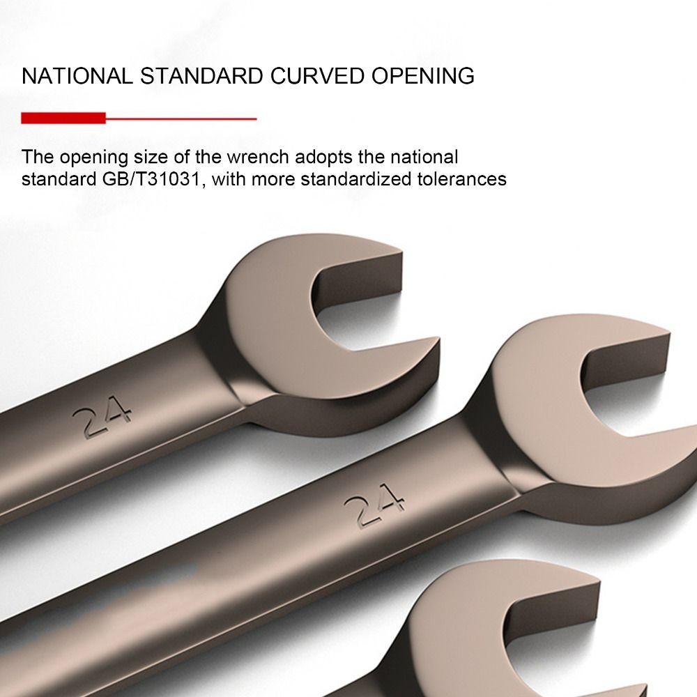 Two-way Ratchet Spanner Quick Release Adjustable Torque Spanner Mechanical Tool