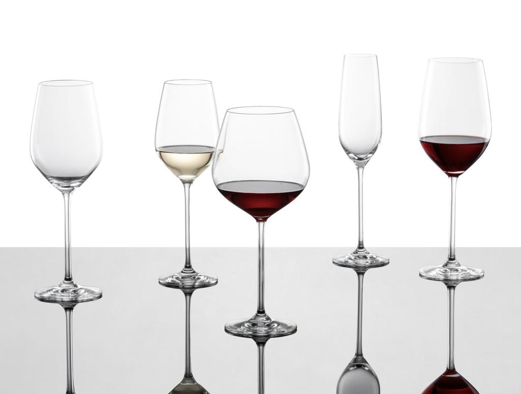 Zwiesel Fortissimo Wine Glasses, Shatter-Resistant, for Red Wine (Burgundy), Pair of 2, Machine-Made (m123683)