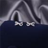 Korean Style Bow Stud Earrings - Retro, Cute & Fresh Design for Women & Students