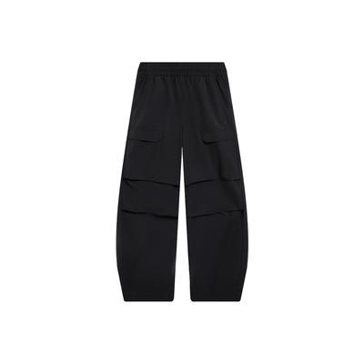 Li Ning Sports Lifestyle Series Brand Logo Embroidered Fashion Casual Pants Women Pants AYKV990-1