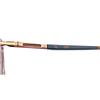 RSINC Unisex Randlose Metallfassung Mode Telegramm Goldbraun 53-17-138 IB-12 B0DK77Z84S