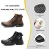 Steel Toe Lightweight Anti-smash Puncture-resistant Safety Boots for Men - Comfortable and Durable for Long Hours