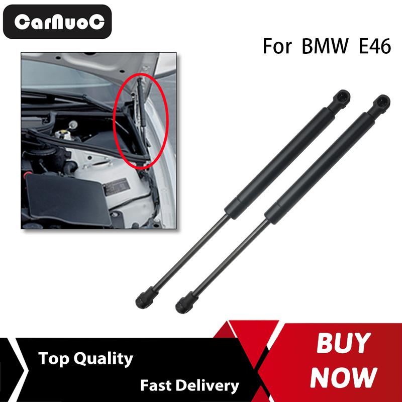 2PCS Car Bonnet Hood Lift Supports Shock piston Struts  For BMW E46 323Ci 323i 325i 328i 330Ci 51238202688