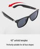 AI Bluetooth Translation Glasses: LC103-02 UV Color-Changing Lenses, Music & Call Functionality Sunglasses