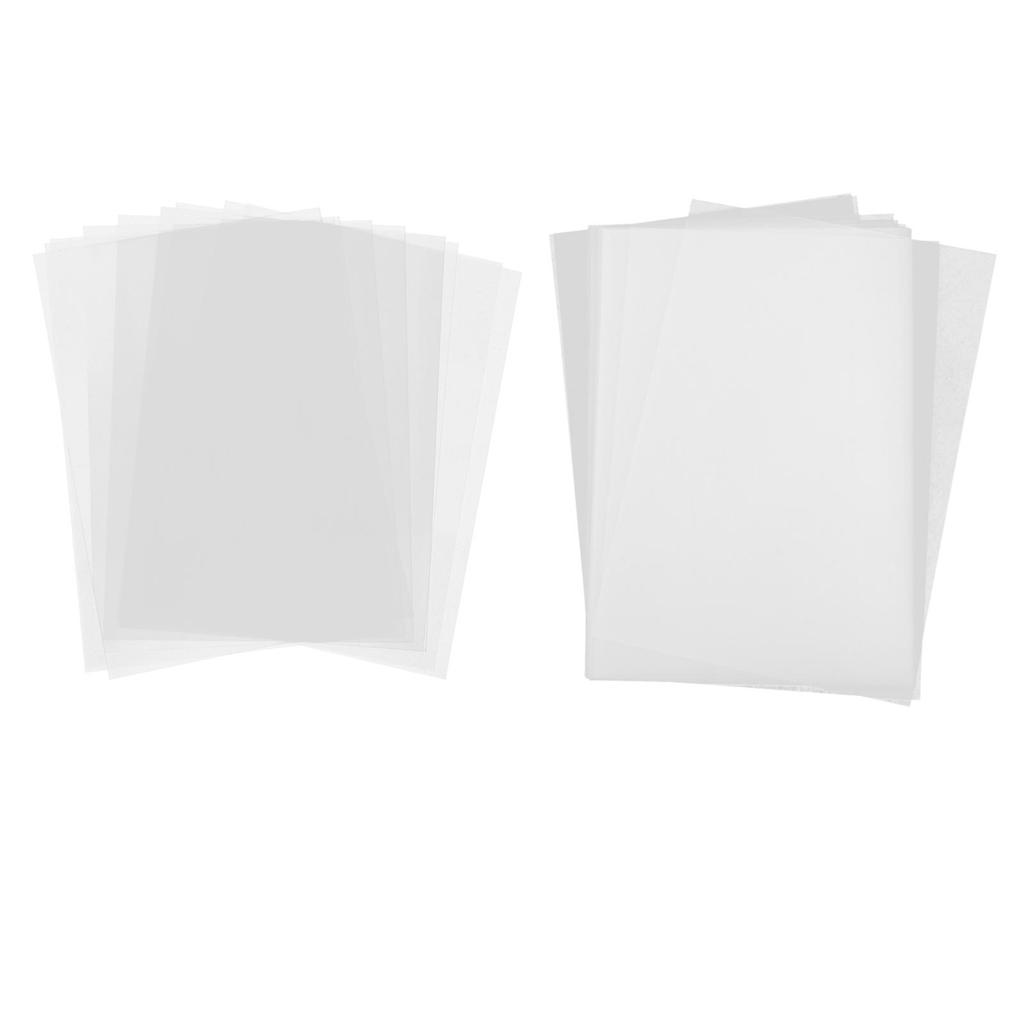 10Pcs Heat Shrink Sheets DIY Film Sheets Blank Shrink Film Paper Ornaments Printable Crafts Shrink Papers for Card Making