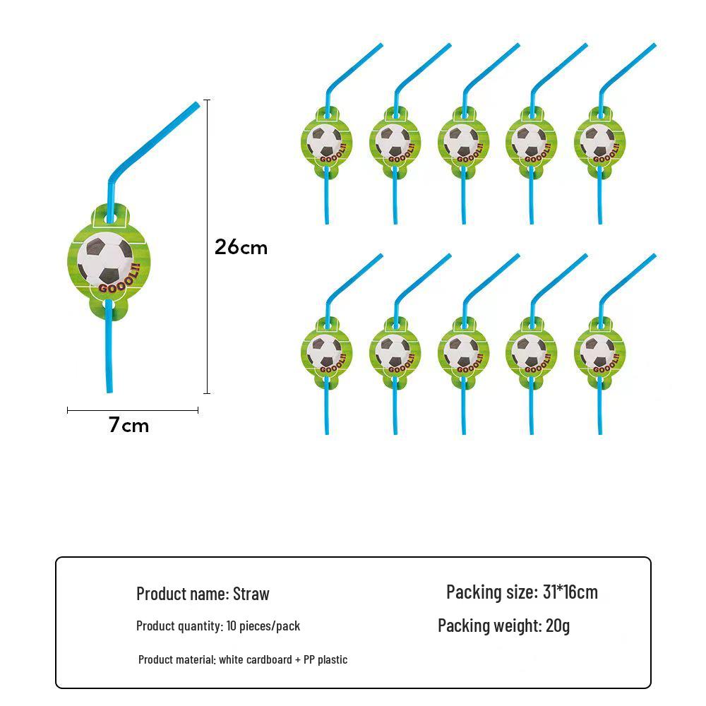 Football Birthday Party Decor Set: Plates, Cups, Tablecloth, Cutlery, Backdrop, Banner & Balloons.